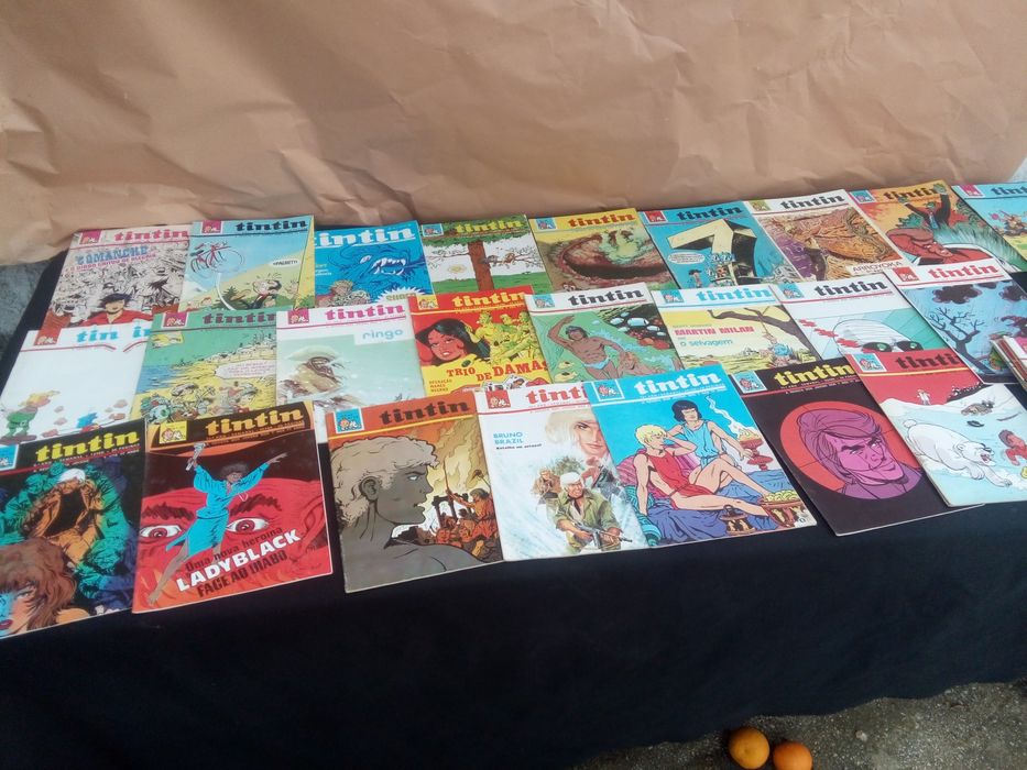 Revistas Tintin vários anos