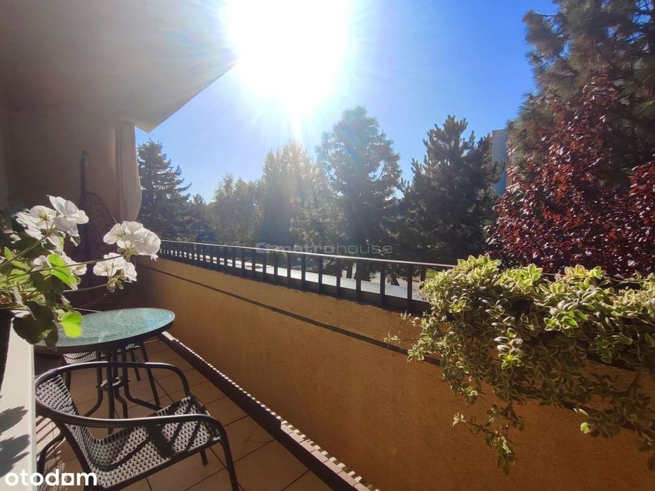 48 m², 2 pokoje, I piętro, balkon i zieleń