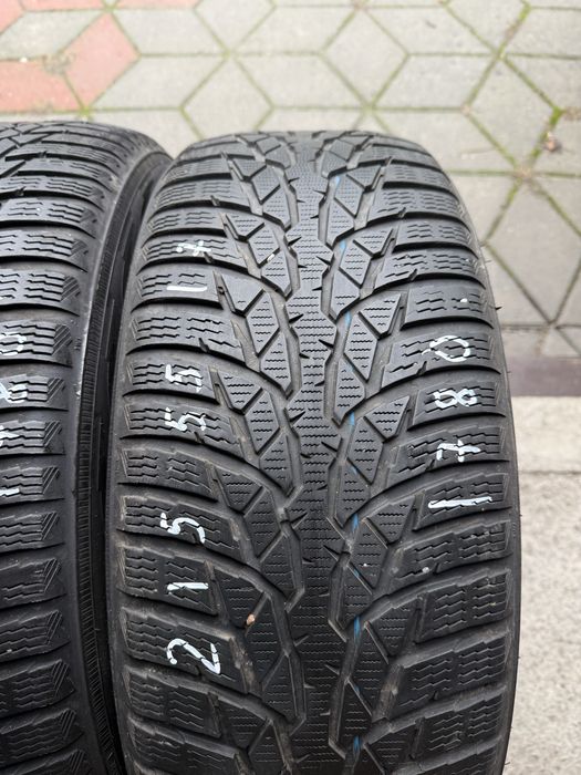 215/55/17 Nokian пара зима склад резина шини б/у