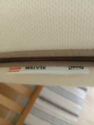 łóżko sosnowe TARVA z materacem IKEA