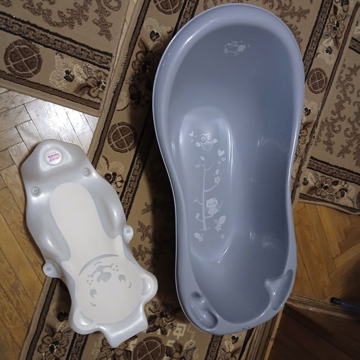 Дитяча ванна Tega Baby та гірка