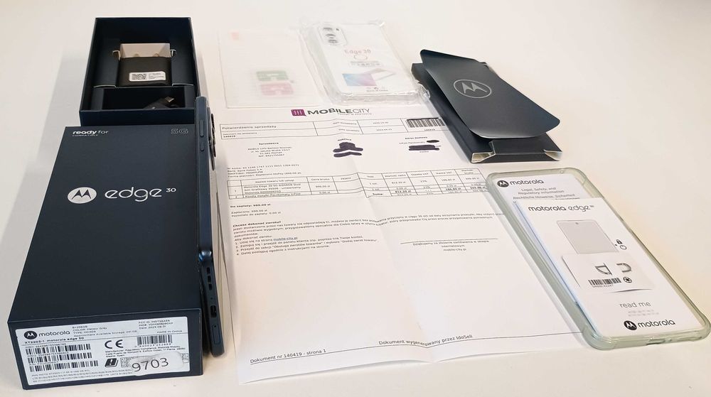 Motorola Edge 30 5G | 8/256GB Meteor Grey | Gwaran 144Hz | Bateria 87%