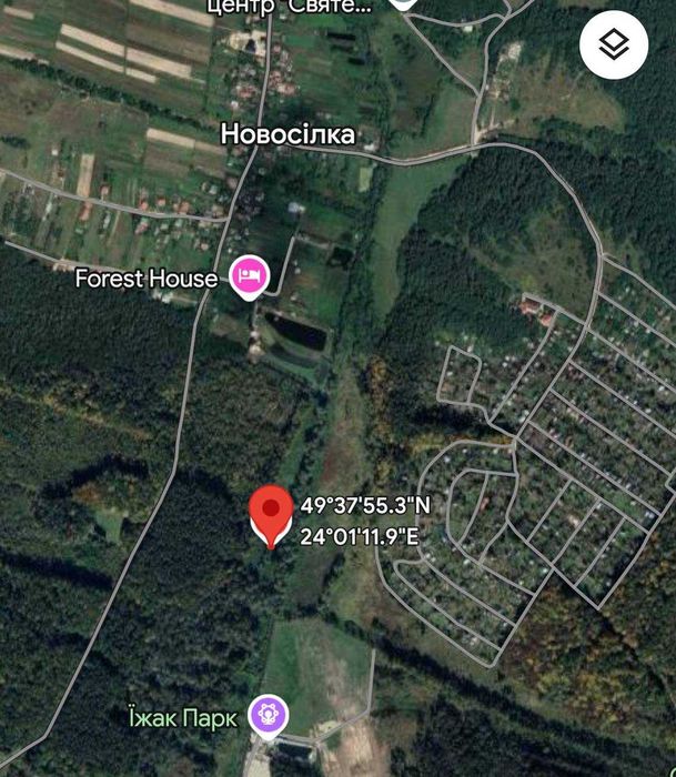 Земельна ділянка 15 сот, с. Новосілка, Львівська обл.