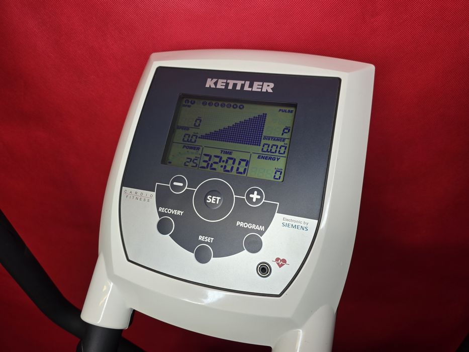 Orbitrek Kettler CTR3 do 150kg. Mocny Elektro-Magnetyczny Trenażer Eliptyczny Cichy Bezpieczny na Stawy Gwarancja