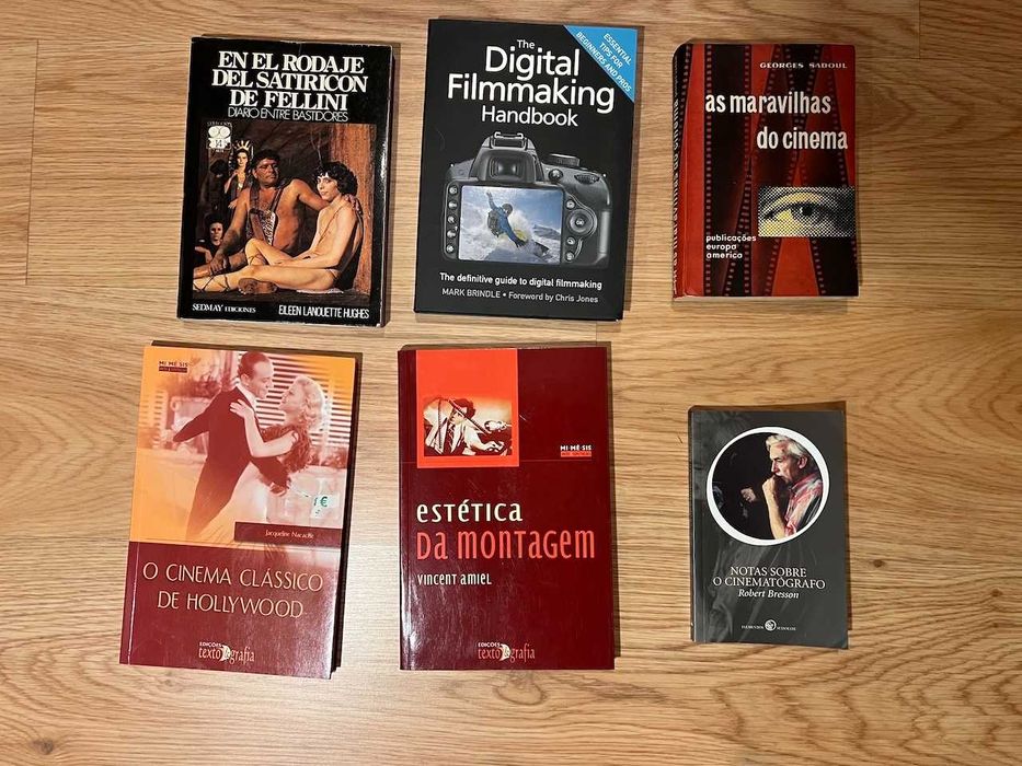 Livros de Cinema. Cada a 10 euros