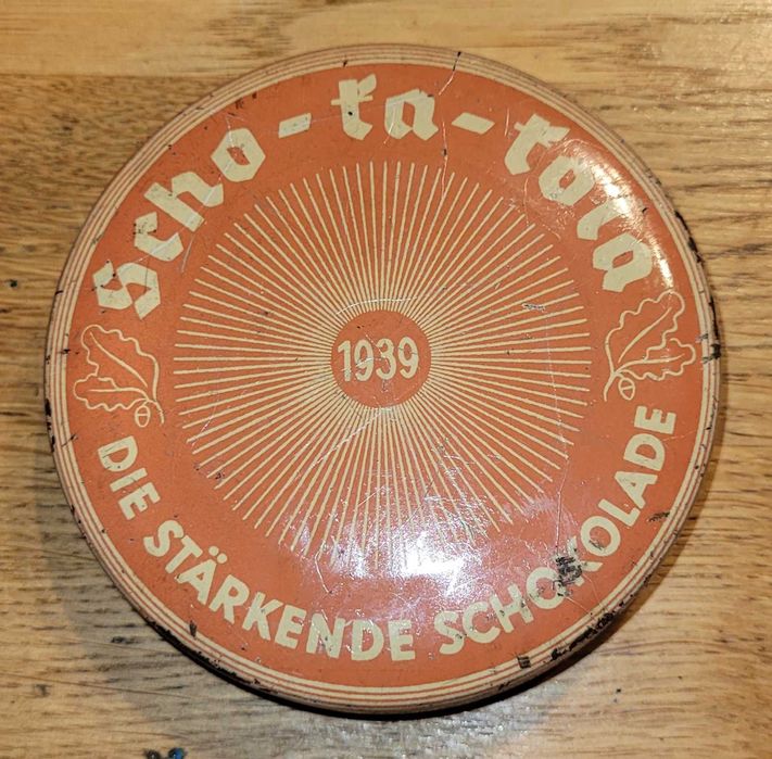 Oryginalne opakowanieScho-Ka-Kola 1939 r.luftwaffe iiirzesza wehrmacht