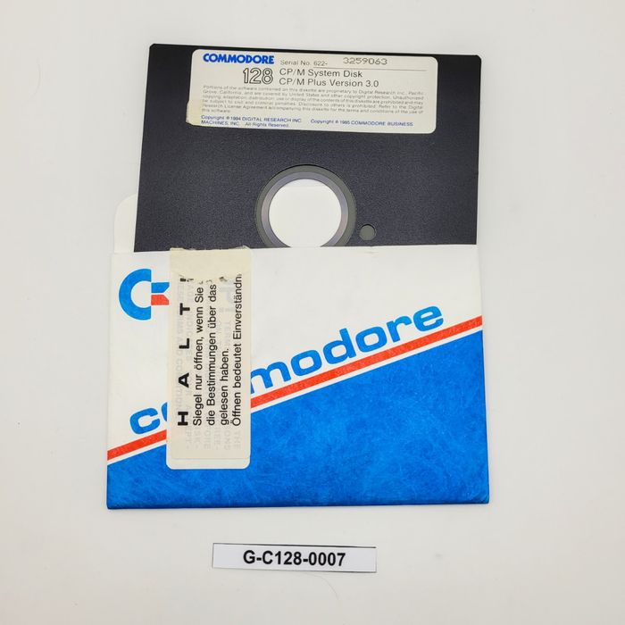 CP/M System Disk Commodore 128 (C128)