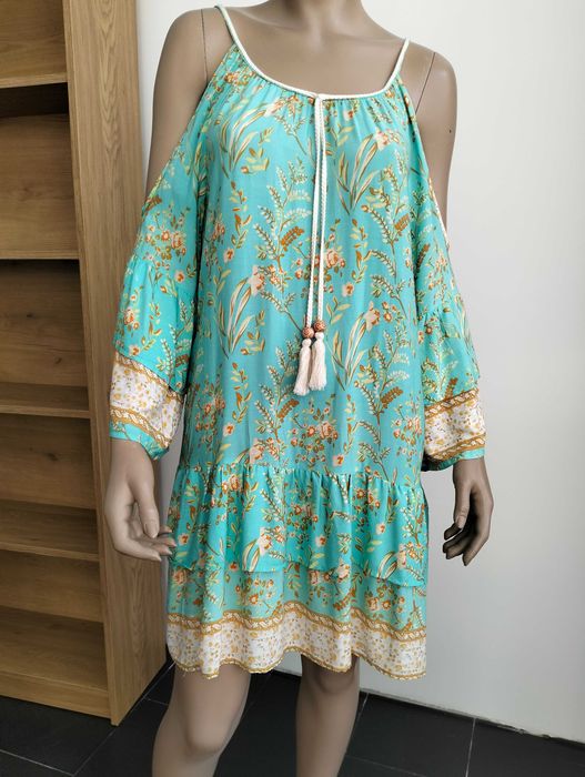 Vendo Vestido de Verão Estampado Floral