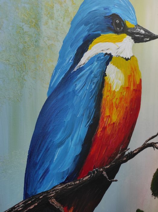 Obraz akrylowy 50x70 ptak ptaki