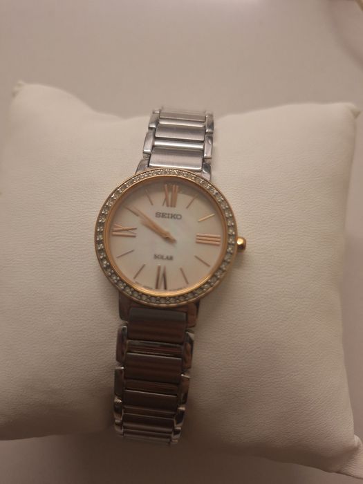 Seiko solar mulher