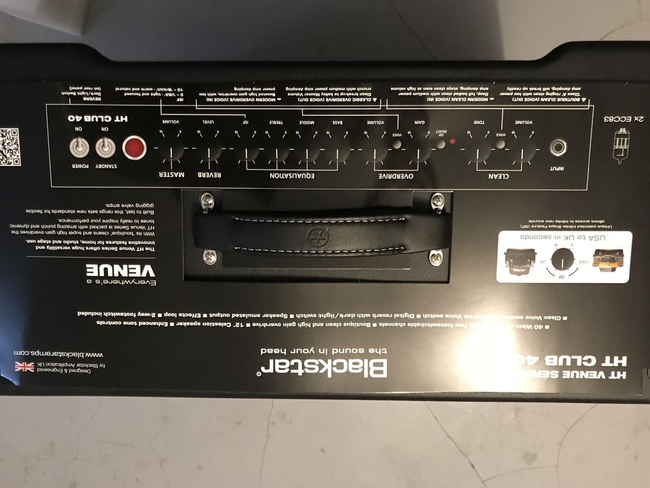 Vendo amplificador a valvulas Blackstar ht club 40
