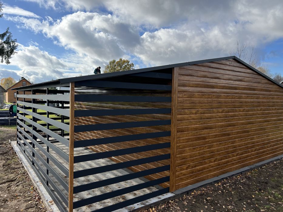 Garaze Wiaty Hale Drewutnie