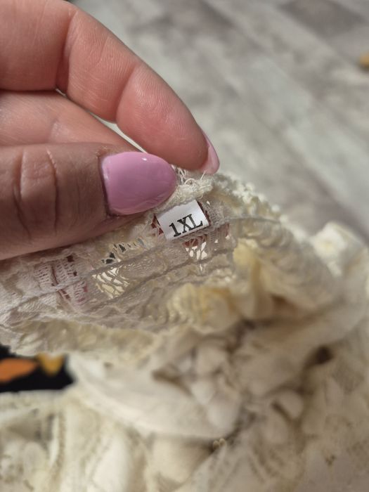 Przepiękna sukienka boho z warkoczami rozmiar 1XL