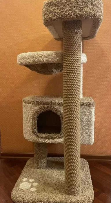 Игровой комплекс с когтеточкой