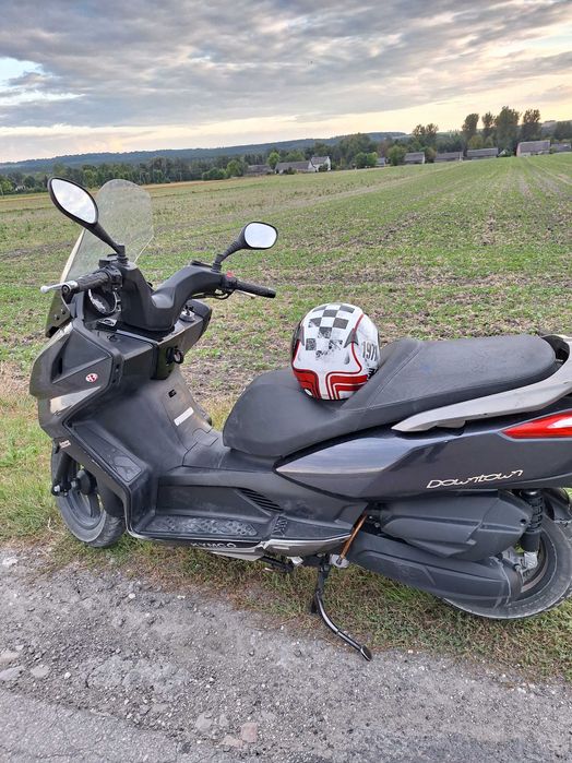 Kymco Downtown 125,  2015 rok, śmiga aż miło