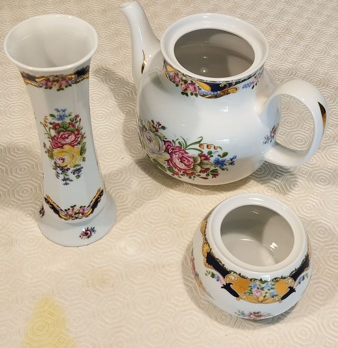 Serviço de Mesa Porcelana Italiana Vizavi 23 Peças