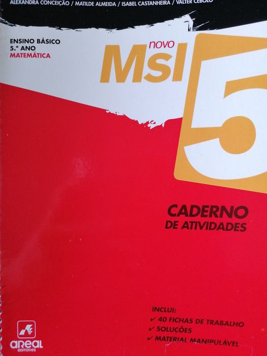 Livro de actividades de matemática 5 ano