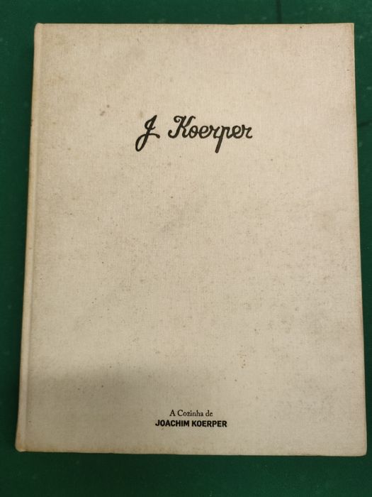 Livro raro  de cozinha Joachim koerper, medalhado com vários prêmios internacionais