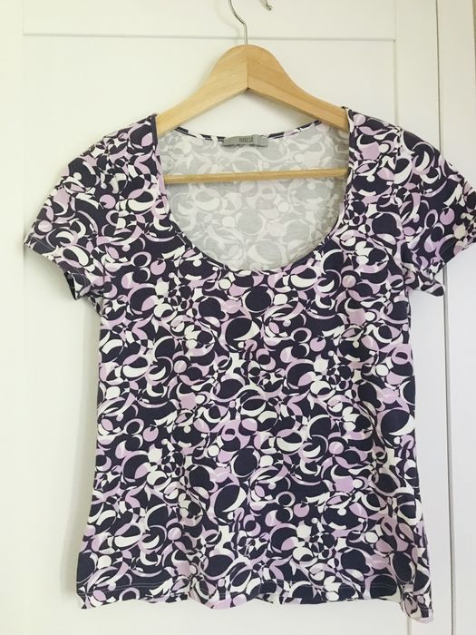 Marks&Spencer bluzka 38 40 UK 12 koszulka z krótkim rękawem