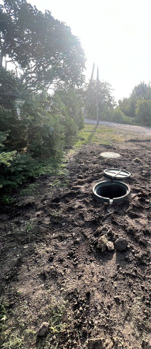Септик під ключ. Кільця бетонні, Вигрібні ями. Траншеї