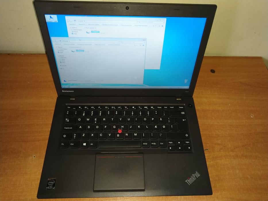 Laptop Lenovo ThinkPad t440 i5 4gen 4gb ram bateria wewnątrzna trzyma