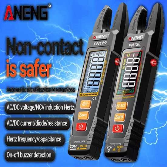 Струмові(постійного та змінного) кліщі-мультиметр Aneng pn129/130