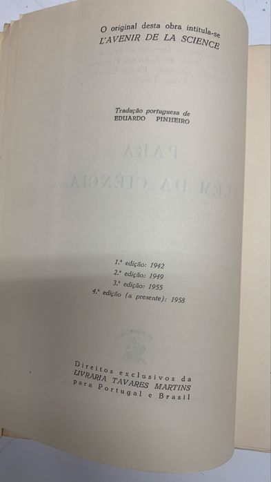Para além da ciência