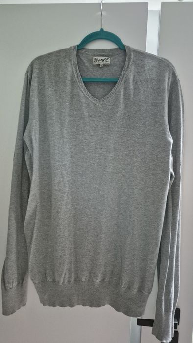 Męski sweter szary