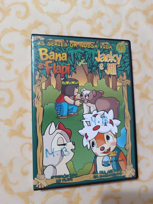 Banna. E Flapi/ Jacky E Jill. DVD Infantil