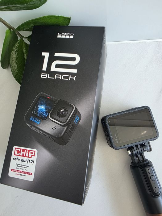 GoPro HERO12 Black – kompletny zestaw, stan bardzo dobry