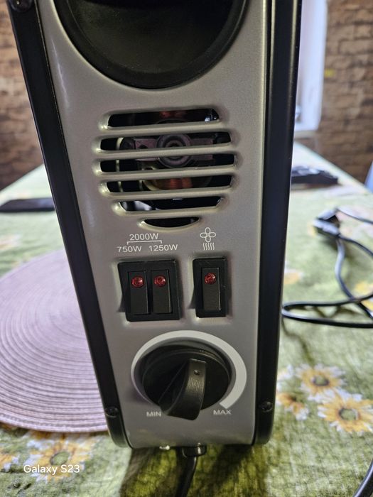 Grzejnik elektryczny z funkcją Turbo