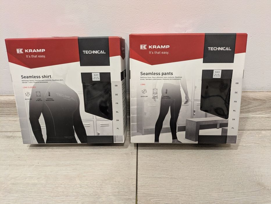 Komplet bielizny termicznej.