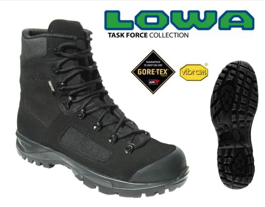 Buty wojskowe LOWA ELITE MOUNTAIN GTX Black 42.5