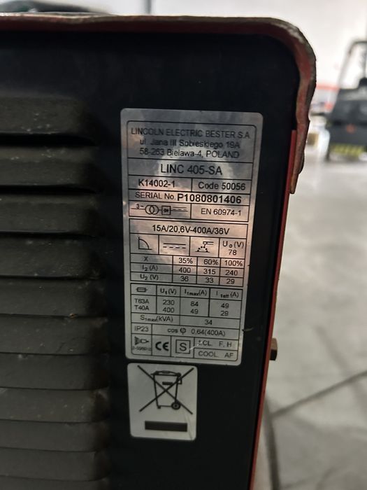 Máquina de Soldar - Linc 405-SA