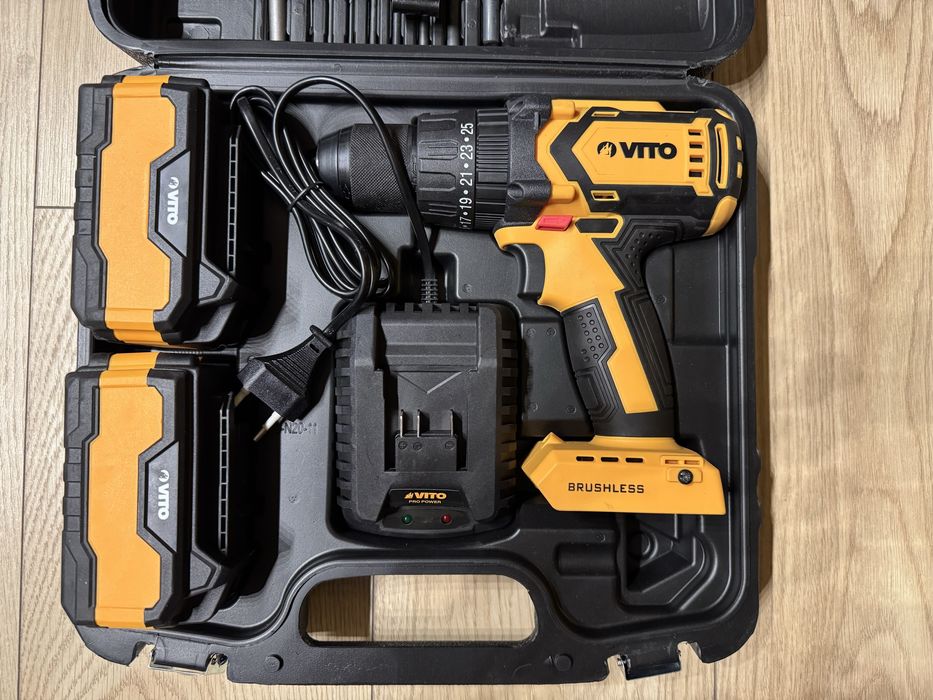 Wkrętarka VITO 20V 4Ah 2 baterie