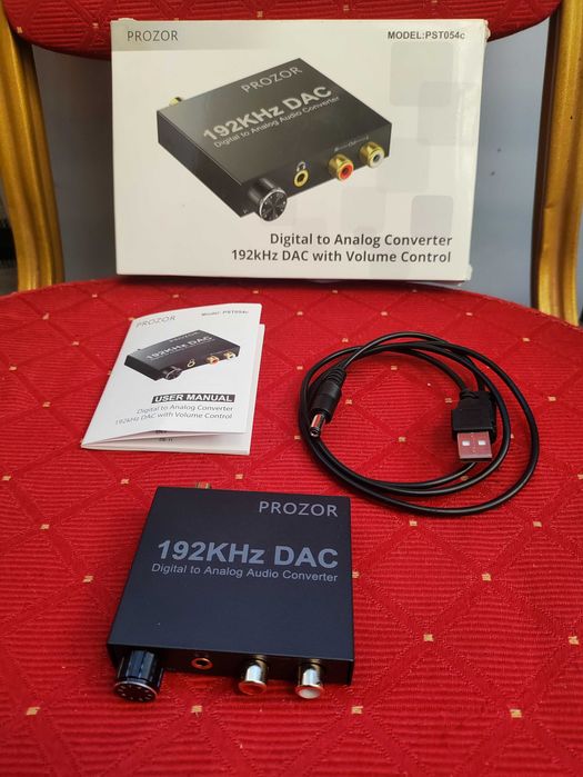 Ekstraktor Konwerter Dźwięku Audio Telewizor Komputer Dekodera Konsoli