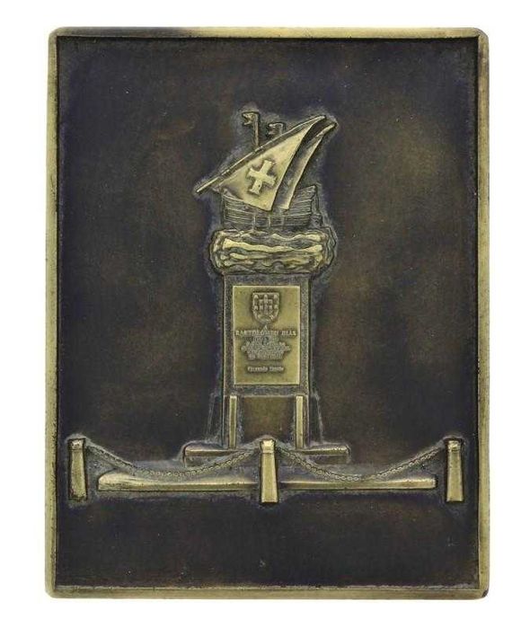 Medalha Quadrangular em bronze