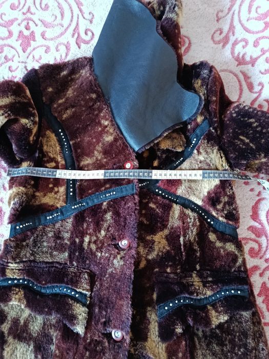 Полушубок из цигейки новый