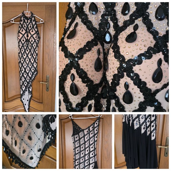 2 sukienki turniejowe do tańców latynoamerykańskich