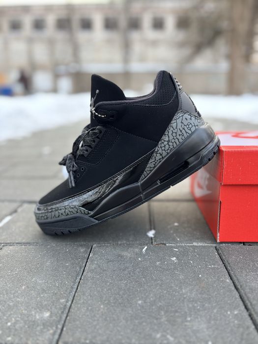 Кросівки Nike Air Jordan 3 Retro Black Cat