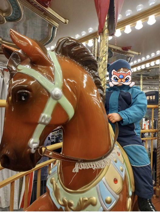 Зимний костюм для мальчика, 98