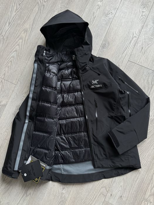 Зимняя куртка Arcteryx Alpha SV 7 (3в1, с пуховым подкладом)