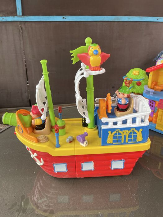 Ігровий набір Kiddielend. Піратський корабель, зі світловими та звуков