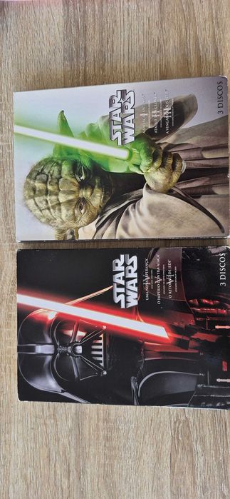 STAR WARS – 2 Trilogias em DVD | 6 Filmes | Colecionadores
