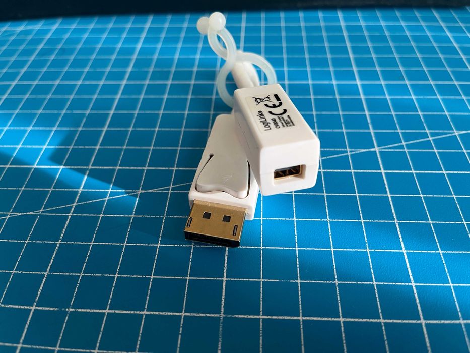 Adapter przejściówka do Display Port Mini Display Port LogiLink