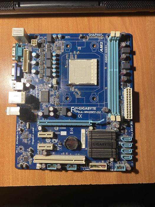 Материнская плата, процессор, блок питания