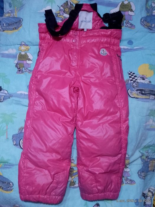 Напівкомбінезон Monkler, грязепруф штани ,  зима, Демі для дівчинки