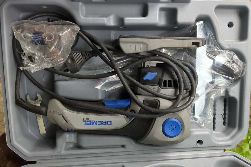 Dremel trio - versátil ferramenta multifunções com acessórios