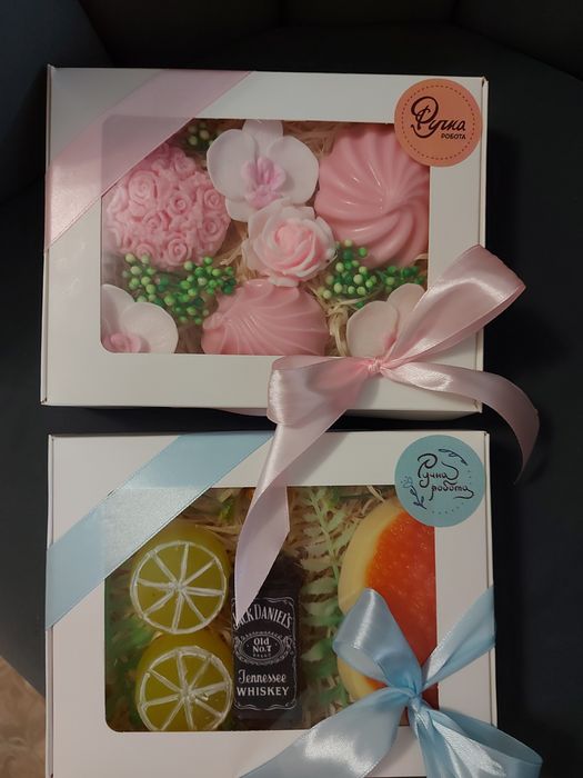 Мыльные  букеты, мыло ручной работы.