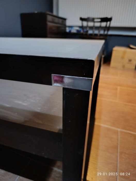 Ława stolik kawowy szkło venge